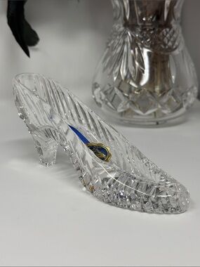 Handmade Tipperary Irish Crystal Glass Shoe